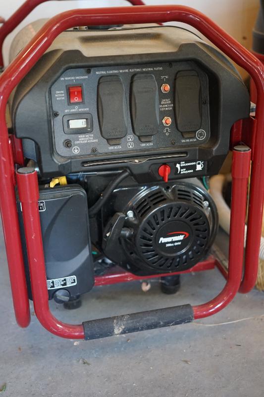 Powermate Generator- good condition lightly used 