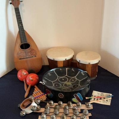Lot Of Musical Instruments 