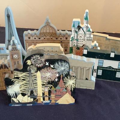 Lot Of 11 International Cat’s Meow Plaques