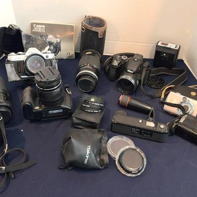Lot Of Multiple Cameras