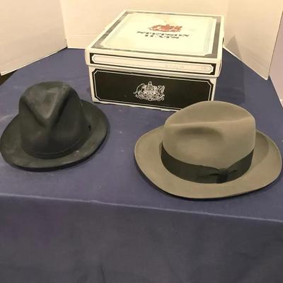 2 Stetson Hats With 1 Original Box