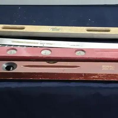 Squares And Wood Levels