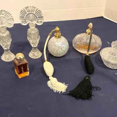Vintage Perfume Bottle/Atomizer Lot