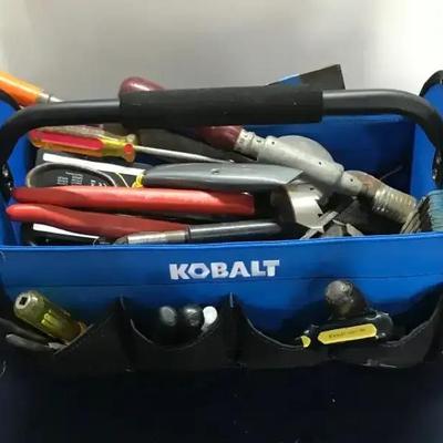 Kobalt Tool Bag With Contents