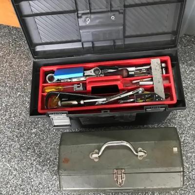 Pair Of Toolboxes With Contents