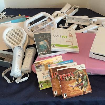Wii Fit And Ultimate Action Pack Accessories 
