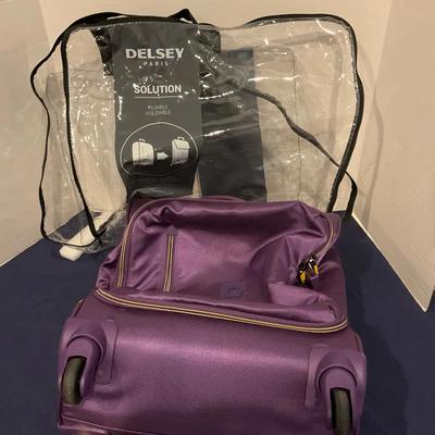 Delsey Foldable & Pliable Carry-on With Wheels