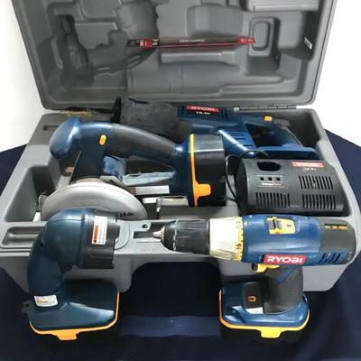 Ryobi 18 V Battery Tool Kit And More