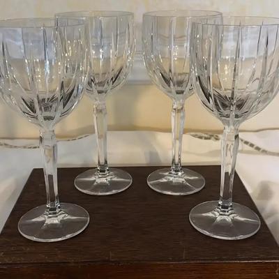 Marquis By Waterford Omega 8.5" Crystal  Wine  Glasses