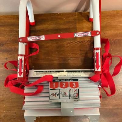 Retractable 2-Story Fire Escape Ladder Model KL-2S