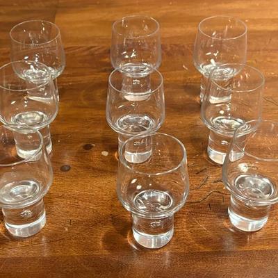 Vintage Kosta-Boda Mambo Water Goblet 4 7/8” Set of 9