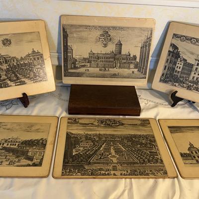 Set Of 6 Vintage Ebbels Heat Resistant Placemats- Sweden