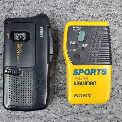 Vintage Walkman Radio, Micro Tape Cassette Player/Recorder