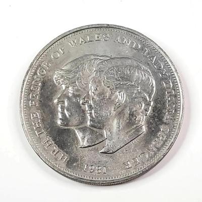 1981 Princess Diana & Charles Commemorative Coin