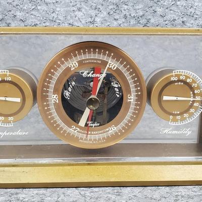 Vintage Taylor Barometer Weather Station