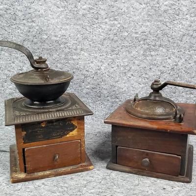 Antique Coffee Bean Grinders 