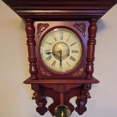 Wooden Wall Clock Working With Chime!