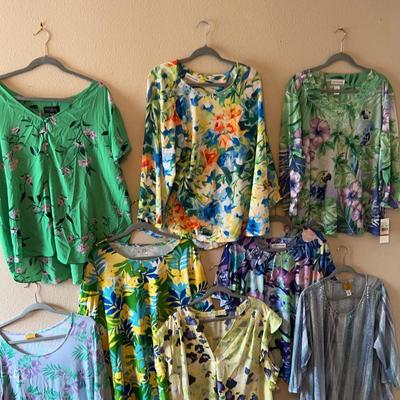 Spring Time Yellows, Greens, And Purples