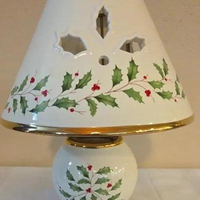 Lenox Votive Candle Lamp And Shade