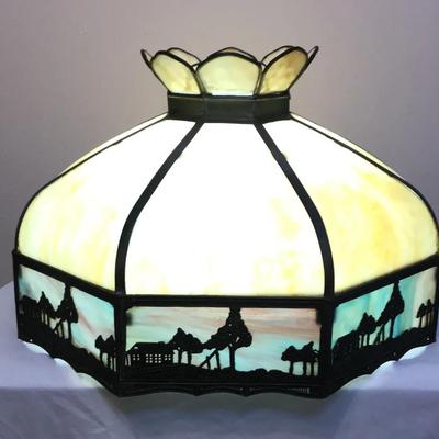 Stained Glass Table Light Shade 
