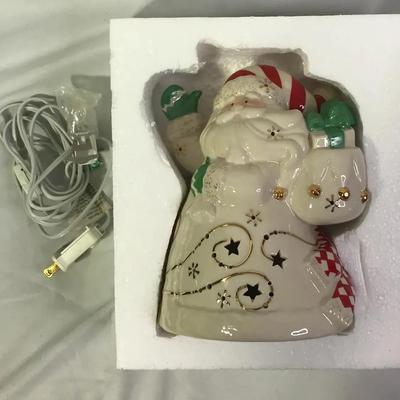 Lenox Occasions Lighted Santa Figurine