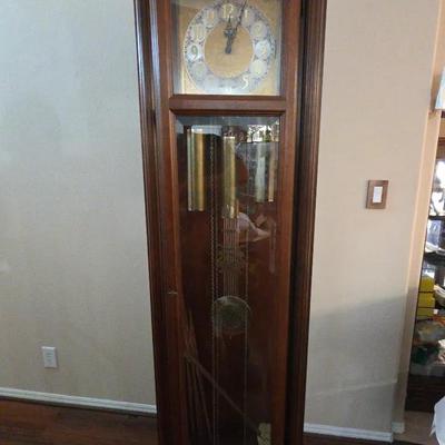 Tall Howard Miller Grandfather Clock
