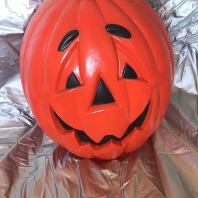 Blow-Mold Jack-O-Lantern