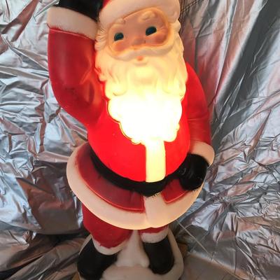 Blow-Mold Santa