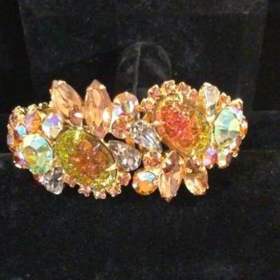 Vintage Juliana Clamper Bracelet 