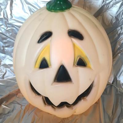Blow-Mold Jack-O-Lantern  