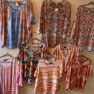 Cool And Peachy 3x Woman’s Blouses