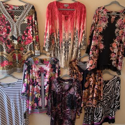 Bright At Night 3x Women Blouses