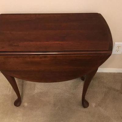 Antique Expanding End Table