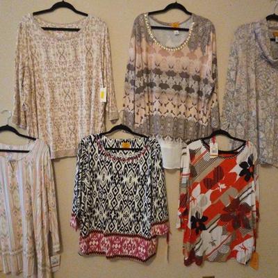 Holiday Roae 3X Women's Blouses 