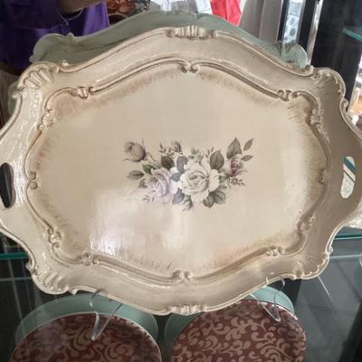Vintage italian provincial tray