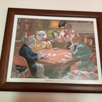 Wall art nobodys purr fect by arthur sarnoff