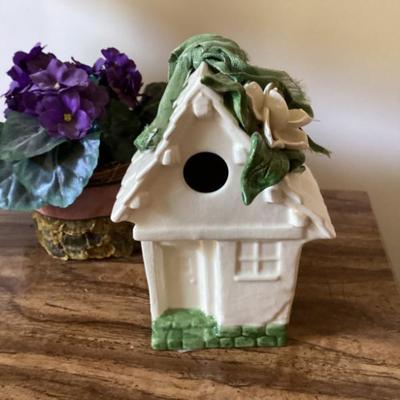 Mudpie ceramic bird house
