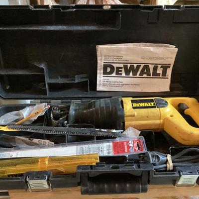 Dewalt reciprocating saw