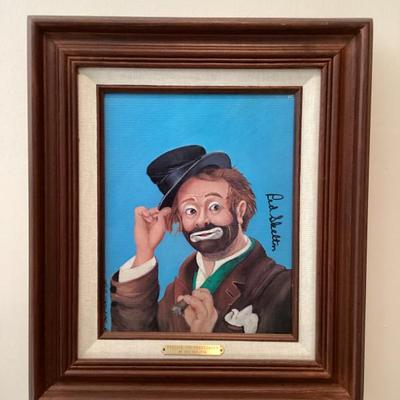Wall art lithograph red skelton fredder the freeloader signed