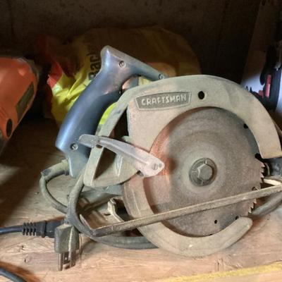Craftsman 7 inch electric hand saw