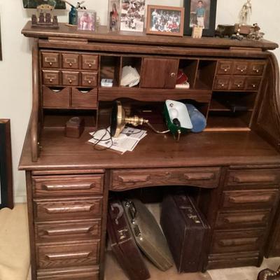 Riverside roll top desk