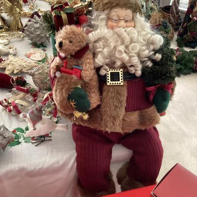 Vtg santa claus figurine