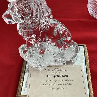 Lenox the crystal king 1980s