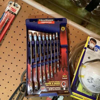 Gearwrench combination wrench set