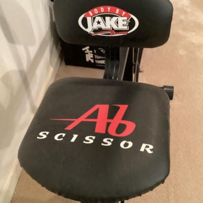 Body by jake ab scissor abdominal exercise machine