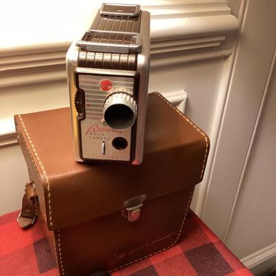 Vintage camera kodak brownie 8mm movie camera