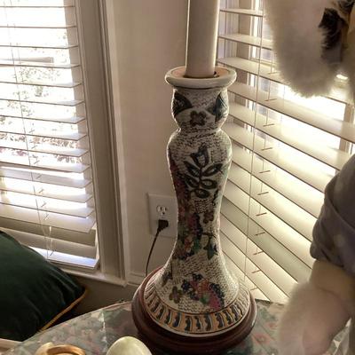 Chinoiserie lamp 2)
