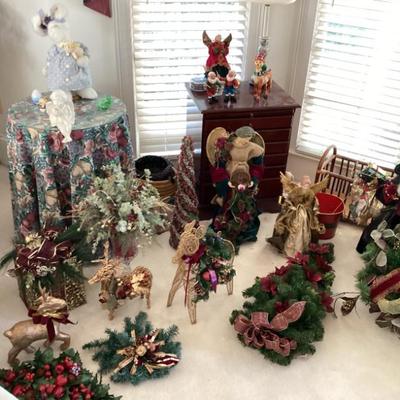 Variety christmas decor