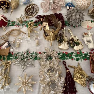 Variety christmas decorations