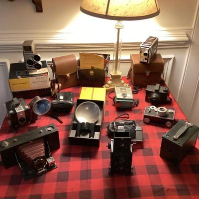 Vintage cameras